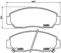 Тормозные колодки дисковые HONDA FR-V (BE) / HONDA ACCORD (CP) 2001-2010 г.