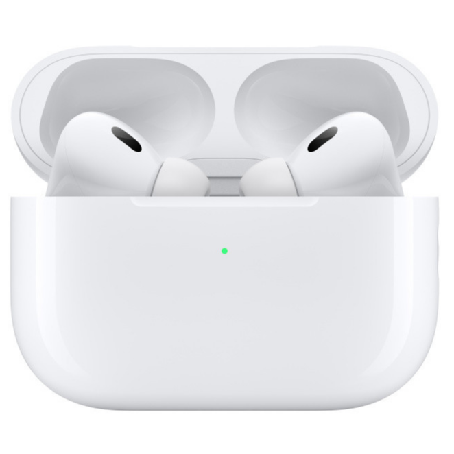 Безпровідні навушники в кейсі Apple AirPods Pro 2 ANC Original series 1:1 |USB-C| Білий 44473