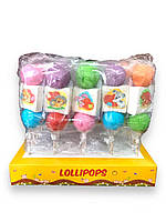 Маршмеллоу (жевательный зефир) на палочке Lollipops ВЛЮБЛЕННЫЕ ЗВЕРЯТА 30 г 25 шт