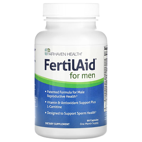 Fairhaven Health FertilAid для чоловіків 90 капсул