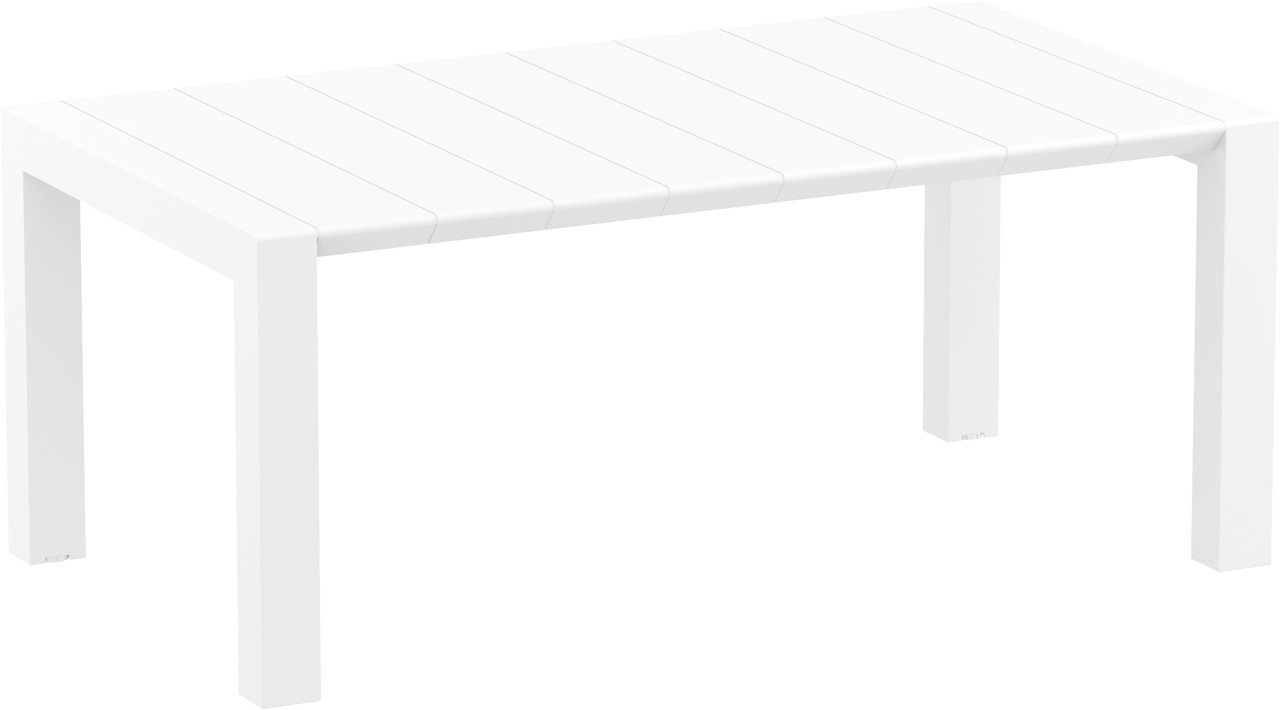 Стіл 774 Vegas Table Medium White 100*180/220