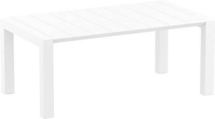 Стіл 774 Vegas Table Medium White 100*180/220, фото 1