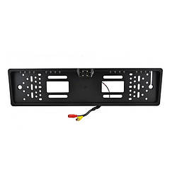 Камера заднього виду в рамці номерного знака бездротова HLV European License Plate Parking Sensor 8012, Black