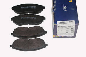 Колодки гальмівні передні АВЕО DAFMI