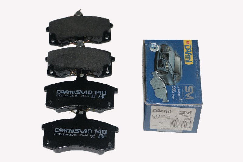 Колодки гальмівні передні 2110 1118 2170 DAFMI з датчиком, фото 1