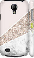 Чехол на Samsung Galaxy S4 mini Duos GT i9192 Пастельный мрамор "4342m-63-8094"