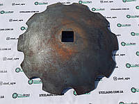 Диск борони ДМТ (Деметра )з бронесталі ромашка  ф660мм, ѕ6мм, квадрат 70мм, фото 2