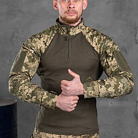 Армейская рубашка Fantom, военный убакс олива Rip-Stop, тактическая демисезонная котфа Пиксель 2XL