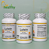 Лютеин и зеаксантин, California Gold Nutrition, 10 мг, 120 растительных капсул