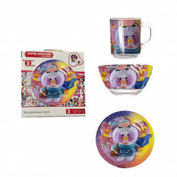 Набір дитячого посуду Качечка Лалафанфан 3 предмети A9551/58