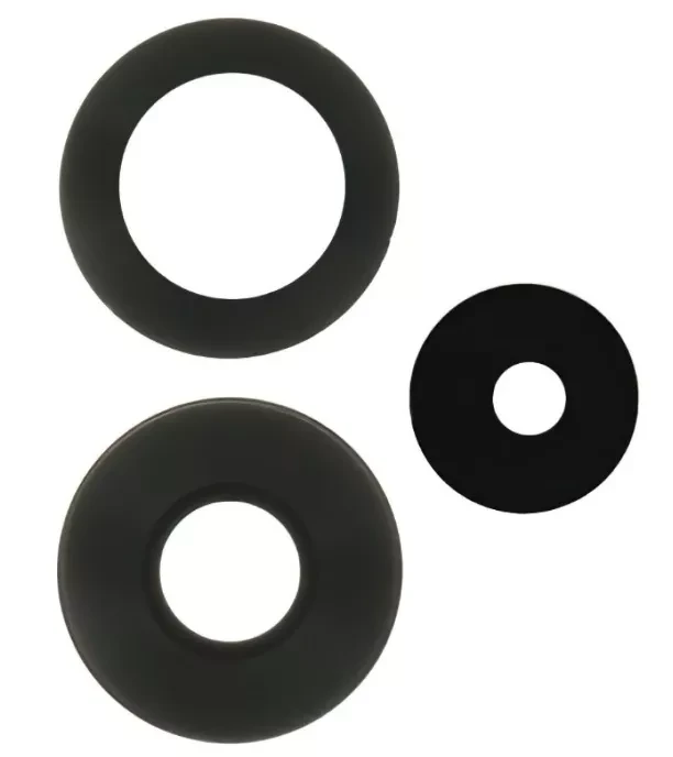 Скло камери для Xiaomi Redmi Note 12 Pro 5G, Redmi Note 12 Pro Plus 5G комплект 3 шт., фото 1