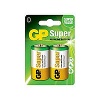 Батарейки GP Super Alkiline RL20 D 13 A (2шт)