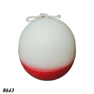 Свічка декоративна Куля 7х7х7 см