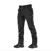Soft Shell M-Tac штаны Winter Black, тактические штаны зимние, мужские теплые штаны для полиции черные