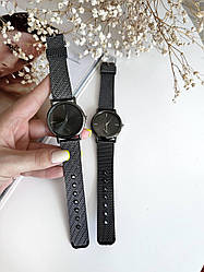 Жіночий наручний годинник. Колір темний графіт