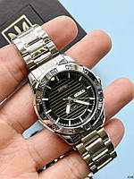 Часы серебряные классические мужские часы наручные для мужчины Skmei 9293SIBK Silver-Black