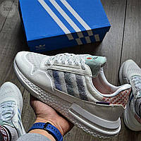 Мужские кроссовки Adidas ZX 500 RM Commonwealth White белого цвета