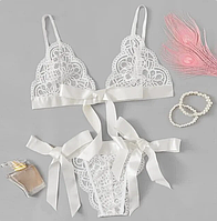 Нижнее белье кружевное, сексуальное. 4 разных цвета!