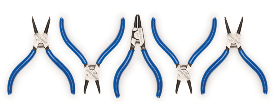 Щипці Park Tool RP-SET.2 для зняття стопорних кілець, набір 5 штук