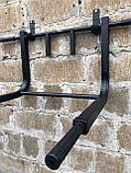 Комплекс Турнік бруси 2в1 з паралельним хватом настінні для дому, фото 8