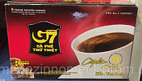 Вьетнамский черный растворимый кофе G7 Trung Nguen Coffee (15шт*2г)