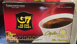 Вьетнамский черный растворимый кофе G7 Trung Nguen Coffee (15шт*2г)
