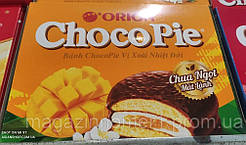 Шоколадне тістечко Чоко пай манго, ChocoPie Mango, ORION (12 ШТ.), 396 г