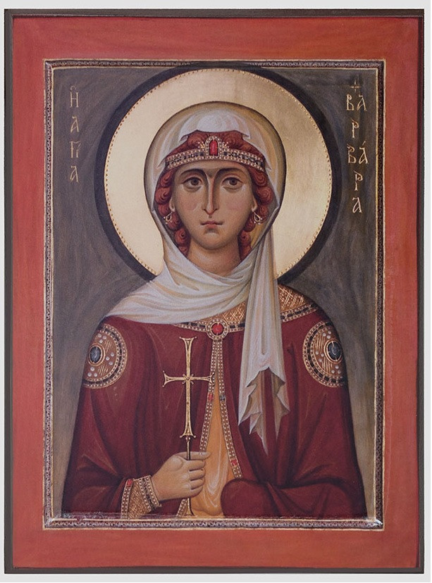 Ікона свята великомучениця Варвара
