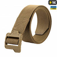 M-Tас ремень LITE TACTICAL BELT GENII COYOTE, мужской брючный ремень, тактический ремень койот, военный ремень