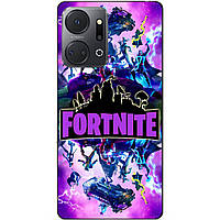 Силіконовий чохол бампер для Huawei Honor X7a з малюнком Fortnite Marvel Фортнайт Марвел