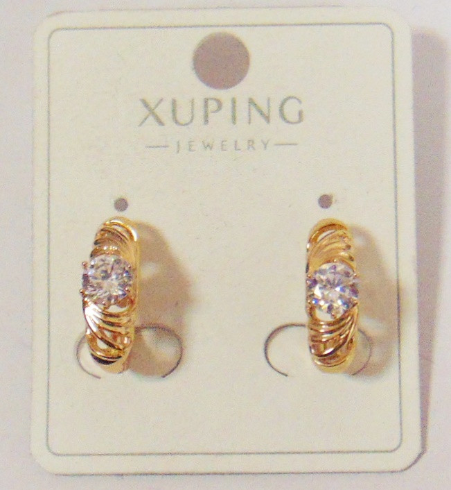 Сережки Xuping 15х6 мм кс190-1