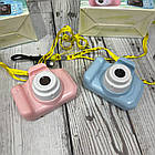 Цифровий дитячий фотоапарат іграшка, дитяча цифрова камера KVR-001, фото 2