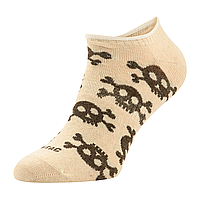M-Tac носки летние легкие Pirate Skull Sand, тактические носки, военные носки мужские, короткие носки бежевые