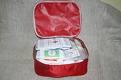 Протиожева аптечка в пакеті, набір виробів медичного призначення для надання доврочкової допомоги