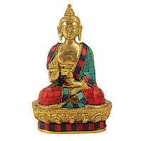 Будда - статуэтка из бронзы (высота 18 см), фигура Будды