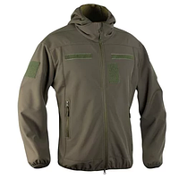 Куртка демисезонная "ALTITUDE", военная куртка олива, тактическая куртка софтшел, ветро-влагостойкая куртка