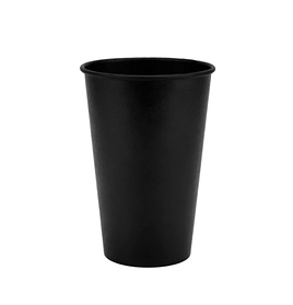 Склянка паперова одношарова BLack Edition 340  мл. 50 шт.