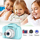 Цифровий дитячий фотоапарат іграшка, дитяча цифрова камера KVR-001, фото 7