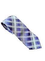 Класична шовкова чоловіча краватка Voronin 8 см фіолетова 11395