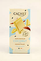 Шоколад белый Cachet Coconut 100гр (Бельгия)