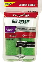 Комплект міні-валиків Wooster Jumbo-Koter Big Green, 10 см, ворс 13 мм, 2 шт