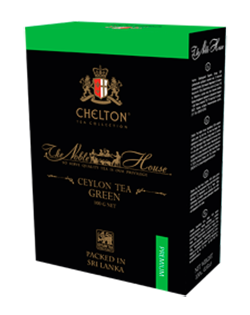 Зелений крупнолистовий чай Chelton, 100 г