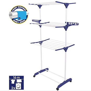 Розкладна Сушарка для білизни підлогова домашня Casa Si Peak White (CS92188H001) Австрія