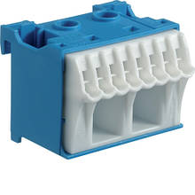 Клема QiuckConnect N-клема 2x16мм2+8x4мм2 ширина 45мм KN10N
