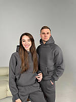 Сірий жіночий костюм з джогерів та худі  Niagara_brand  4171, фото 4