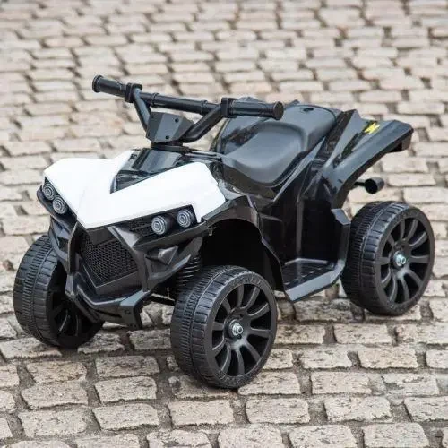 Дитячий електроквадроцикл на акумуляторі Bambi Racer M 5054 для дітей 2-5 років Білий