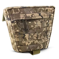 СУМКА-НАПАШНИК "LARGE LOWER ACCESSORY POUCH", военный напашник пиксель, сумка напашник, подсумок на бронежилет