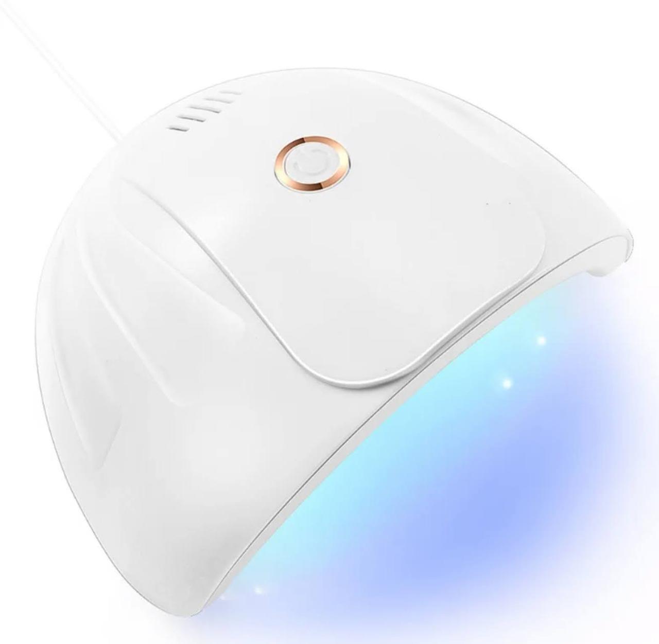 UV/LED лампа 803 для полимеризации ногтей (гель лак, гель) – на USB, 88 Вт., фото 1