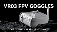 Легкие и удобные Fpv видео очки для полетов Cobra с видеорегистратором, Оборудование для квадрокоптера