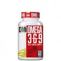 DMI OMEGA 3-6-9 1000 MG 60 SOFTGELS, Омега 3 жирные кислоты, рыбий жир, минералы, витамины омега 3 в капсулах